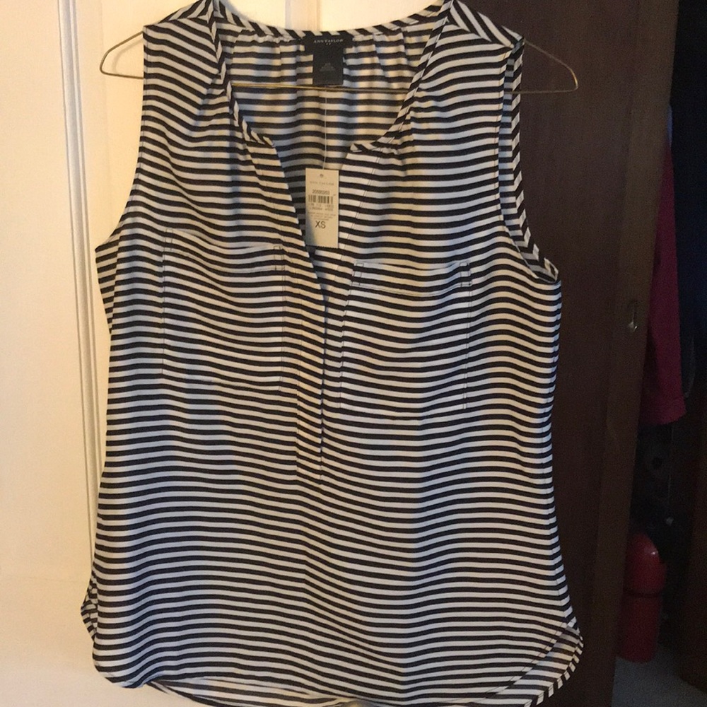Ann Taylor sleeveless blouse, XS